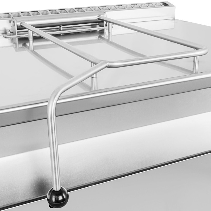 Patelnia uchylna gazowa | stal nierdzewna | 12 kW | 50 l | 800x700x900 mm | RQBS55,78G