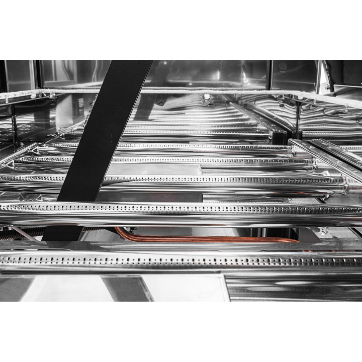 Patelnia uchylna gazowa | stal nierdzewna | 12 kW | 50 l | 800x700x900 mm | RQBS55,78G