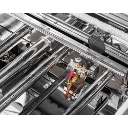 Patelnia uchylna gazowa | stal nierdzewna | 12 kW | 50 l | 800x700x900 mm | RQBS55,78G