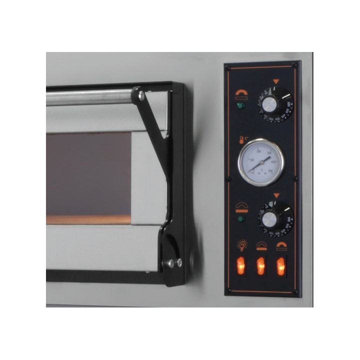 Piec elektryczny piekarniczy modułowy szamotowy 4x600x400 szeroki TR 6 L