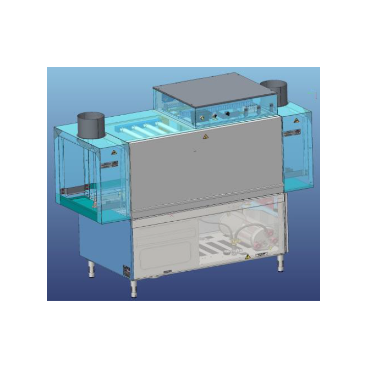 Zmywarka tunelowa koszowa 220L/R
