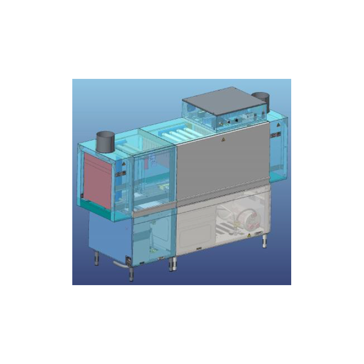 Zmywarka tunelowa koszowa 270L/R