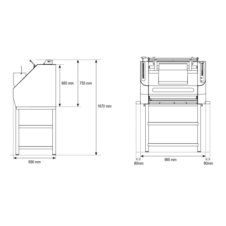 Bagieciarka piekarnicza | urządzenie do produkcji bagietek Baguetto