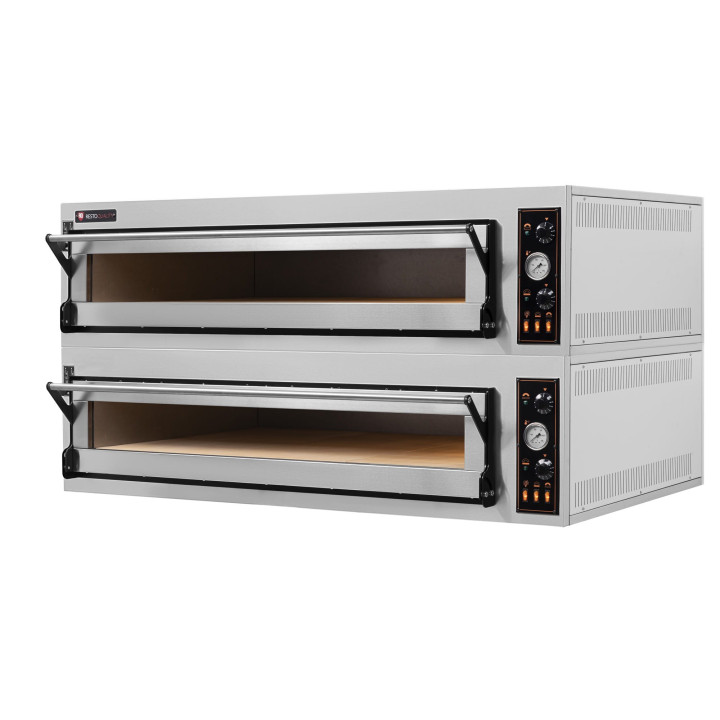 Piec elektryczny piekarniczy modułowy szamotowy | 8x600x400 | szeroki | BAKE 66/L (TR66/L)