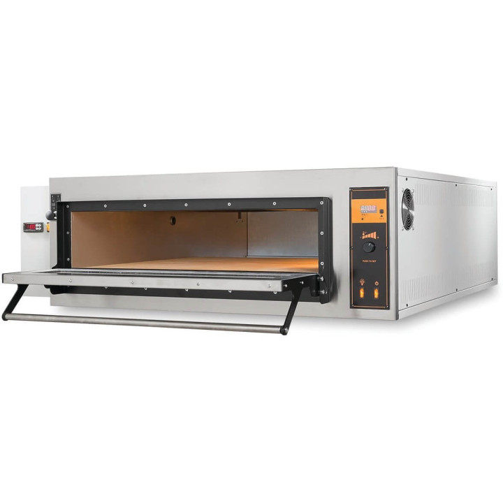 Piec elektryczny piekarniczy modułowy szamotowy z podwyższaną komorą | 2x600x400 | BAKE D4H (TRD4H)