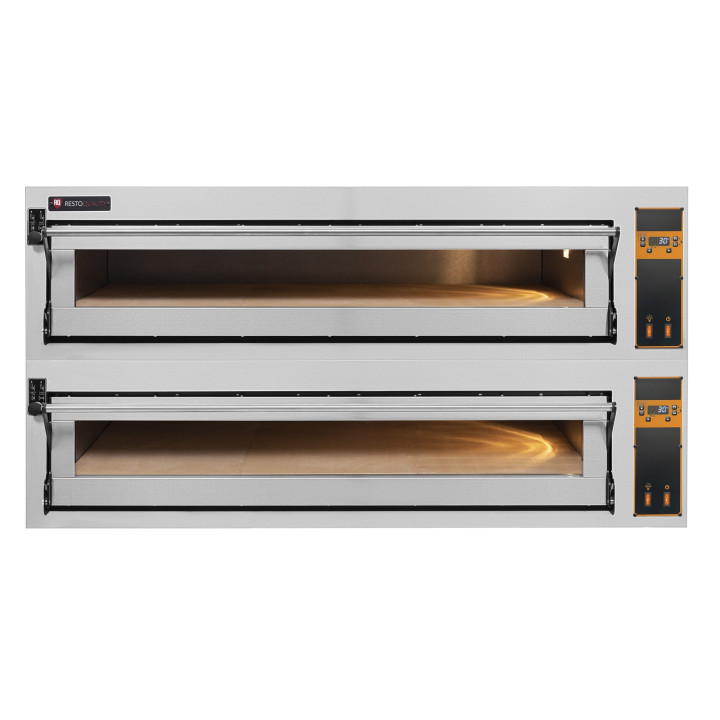 Piec elektryczny piekarniczy modułowy szamotowy | 8x600x400 | szeroki | BAKE D66/L (TRD66/L)