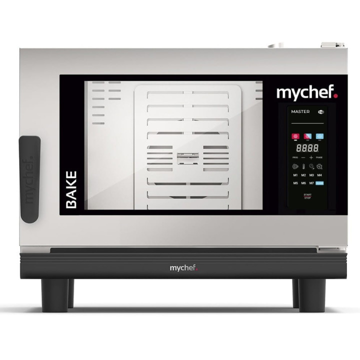 Piec konwekcyjno-parowy elektryczny | piekarniczo-cukierniczy | automatyczny system myjący | 4x600x400 |  7,3 kW | 400 V | Myche