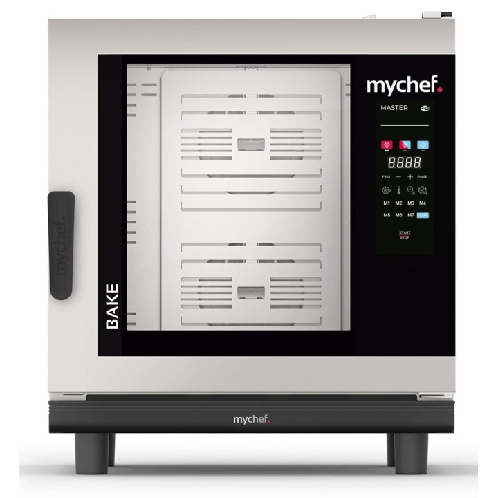 Piec konwekcyjno-parowy elektryczny | piekarniczo-cukierniczy | automatyczny system myjący | 6x600x400 |  12,6 kW | 400 V | Mych