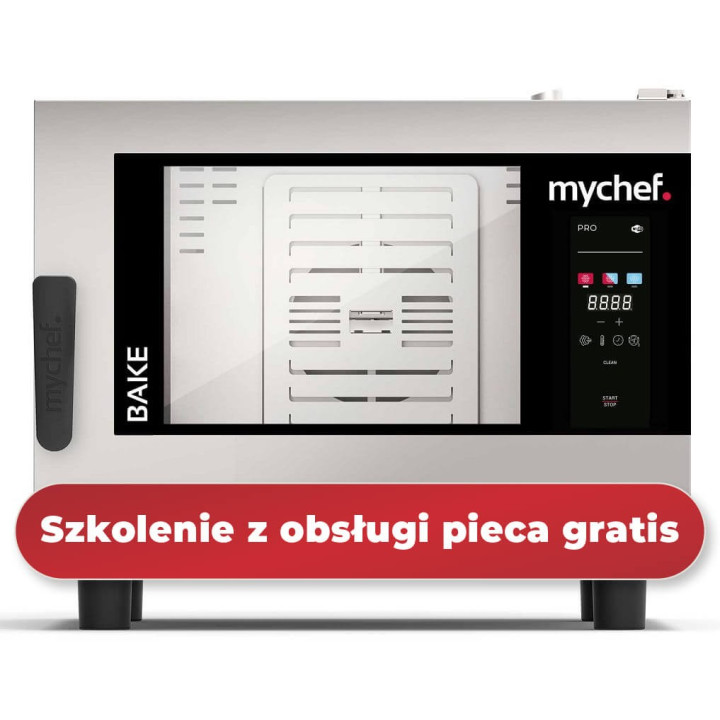 Piec konwekcyjno-parowy elektryczny | piekarniczo-cukierniczy | automatyczny system myjący | 4x600x400 |  7,3 kW | 400 V | Myche