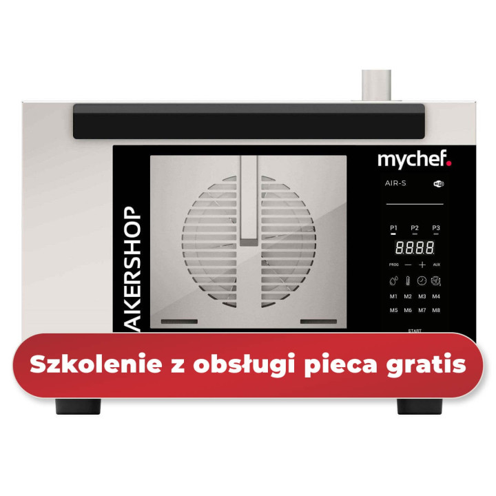 Piec konwekcyjny z naparowaniem | piekarniczy | 3x460x330 mm | 3,6 kW | 230 V | Mychef BAKERSHOP AIR-S 343E