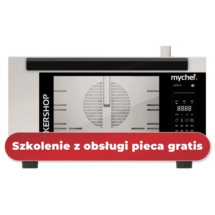 Piec konwekcyjny z naparowaniem | piekarniczy | 3x600x400 mm | 3,6 kW | 230 V | Mychef BAKERSHOP AIR-S 3E