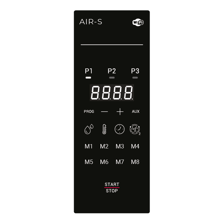 Piec konwekcyjny z naparowaniem | piekarniczy | 3x600x400 mm | 3,6 kW | 230 V | Mychef BAKERSHOP AIR-S 3E