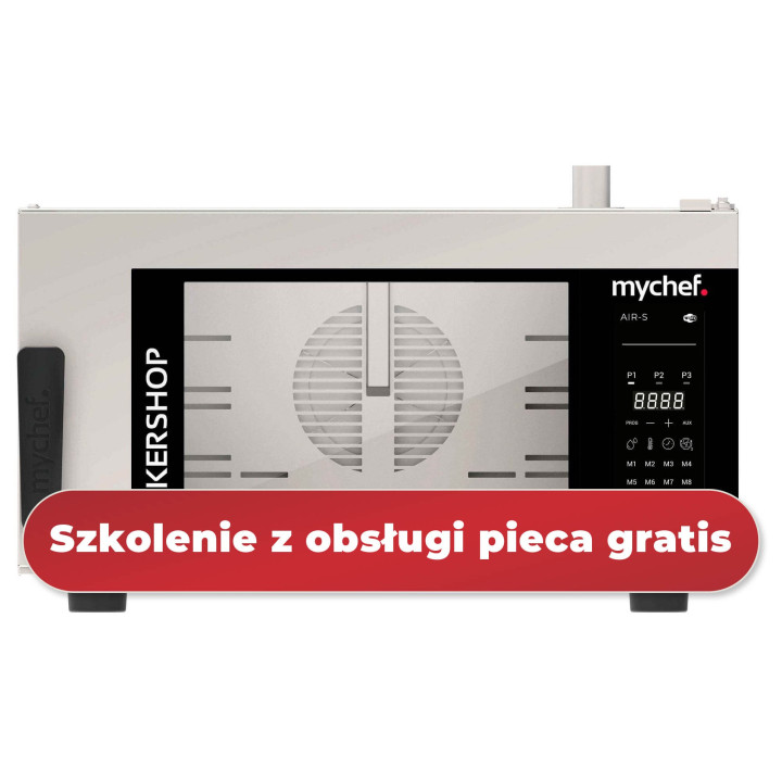 Piec konwekcyjny z naparowaniem | piekarniczy | 3x600x400 mm | 3,6 kW | 230 V | Mychef BAKERSHOP AIR-S 3E RD