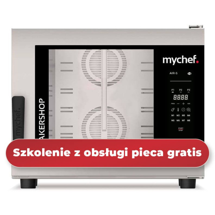 Piec konwekcyjny z naparowaniem | piekarniczy | 6x600x400 mm | 10,5 kW | 400 V | Mychef BAKERSHOP AIR-S 6E