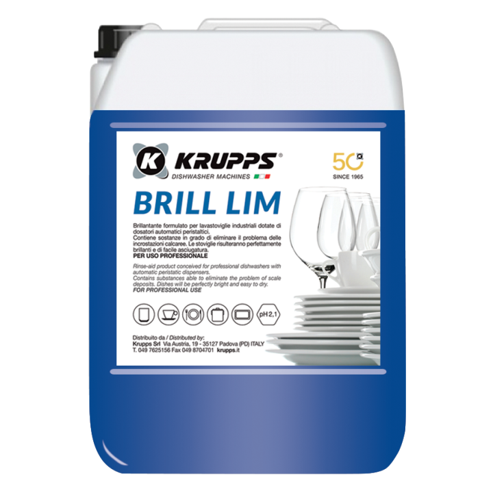 Profesjonalny płyn płyn nabłyszczający KRUPPS 5kg | BRILL LIM