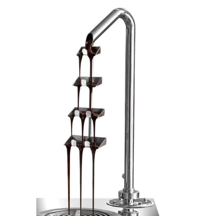 Dyspenser do czekolady | nastawny | dwa zbiorniki 5,5 kg | 1,9 kW | 230V | 740x460x820 mm | CHOCOHOTTWO