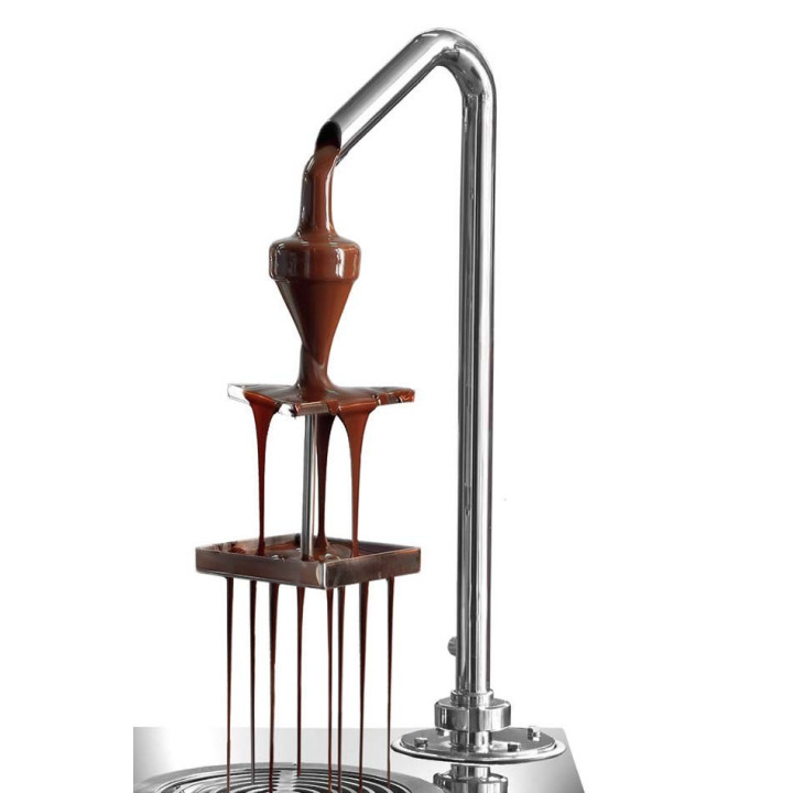 Dyspenser do czekolady | nastawny | dwa zbiorniki 5,5 kg | 1,9 kW | 230V | 740x460x820 mm | CHOCOHOTTWO