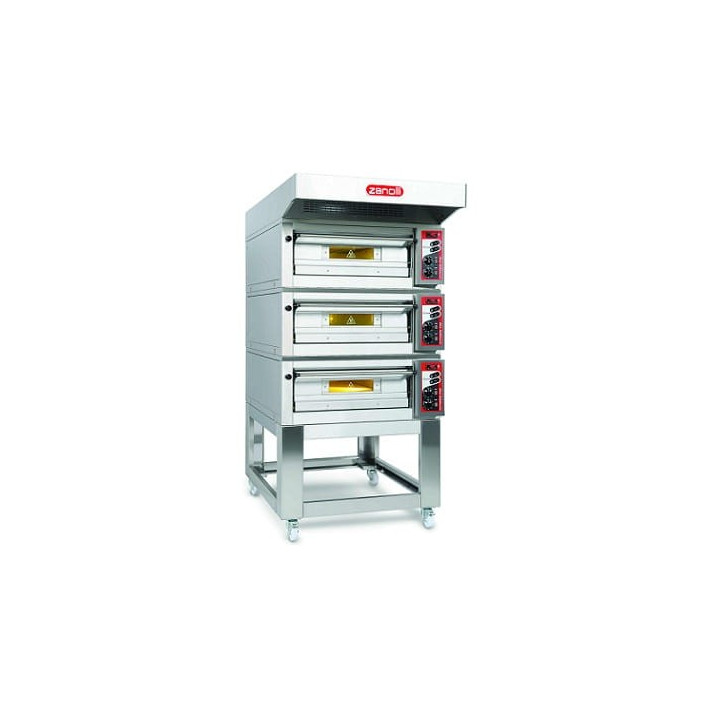 Elektryczny modułowy piec do pizzy | 2 komorowy | 12x33 cm | CITIZEN E 6+6 / MC (CITIZEN PW)