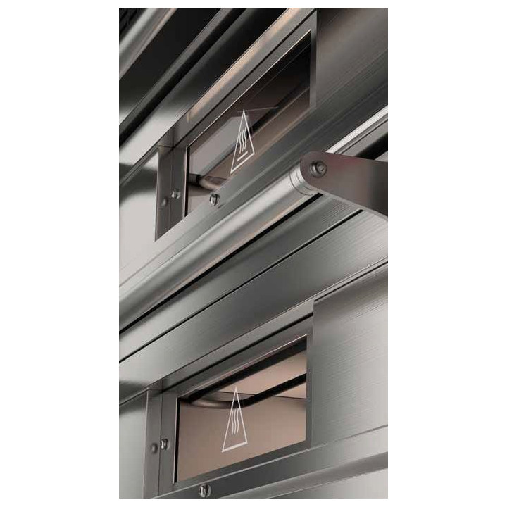 Piec do pizzy CITIZEN EP 70 4/MC | elektryczny | 4x33 cm  | 600x400 mm