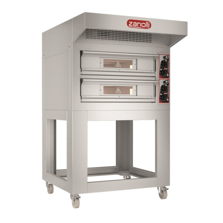 Piec do pizzy CITIZEN EP 70 4+4 / MC | elektryczny | 2 komorowy | 8x33 cm  | 2x 600x400