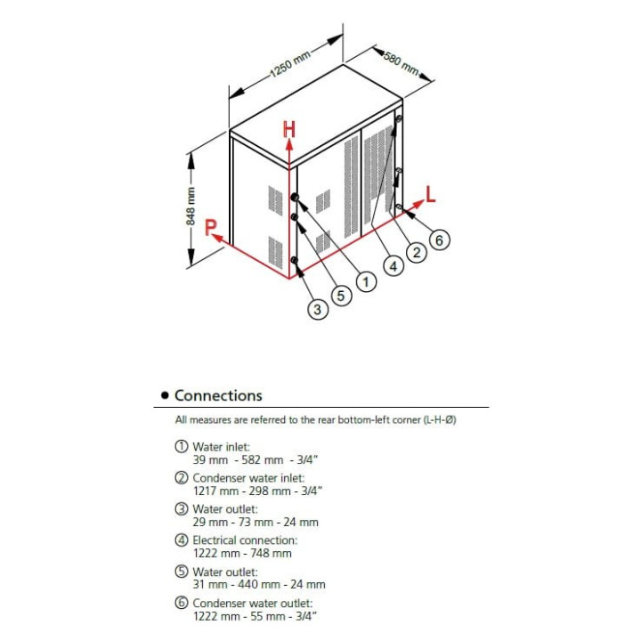 Kostkarka | Wytwornica do lodu Frozen Dice | 300 kg/24h | system chłodzenia powietrzem | CM650A