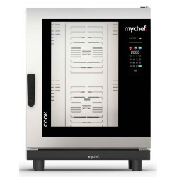 Piec konwekcyjno-parowy gazowy | automatyczny system myjący | 10xGN2/1 | 35 kW | 230 V | Mychef COOK MASTER 102G