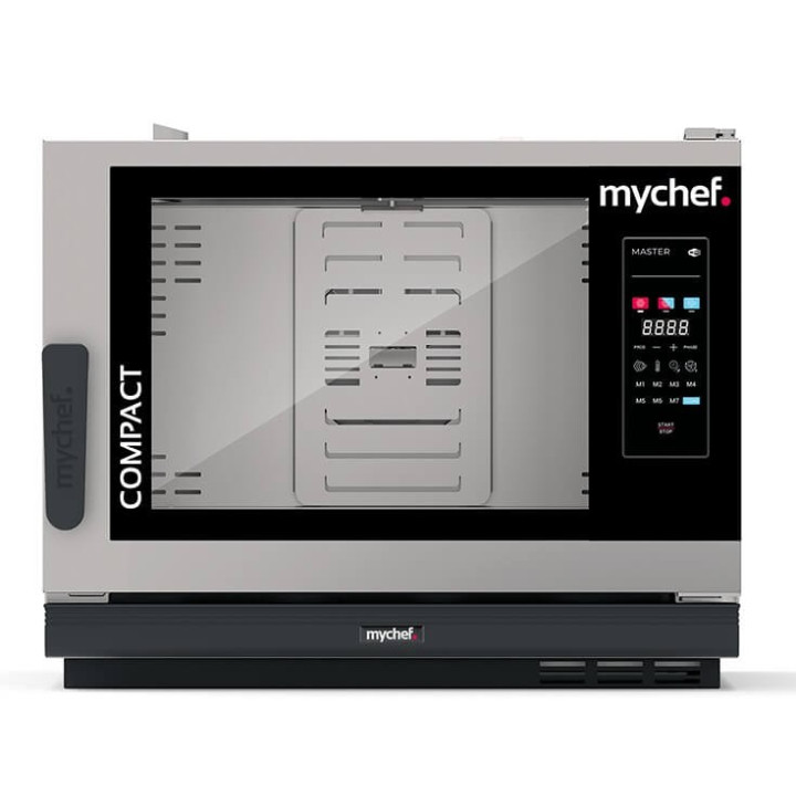 Piec konwekcyjno-parowy elektryczny | automatyczny system myjący | 6xGN1/1 | 7,3 kW | 400 V | Mychef Cook MASTER Compact 061TE