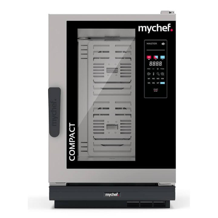 Piec konwekcyjno-parowy elektryczny | automatyczny system myjący | 10xGN1/1 | 12,6 kW | 400 V | Mychef COOK MASTER Compact 101E