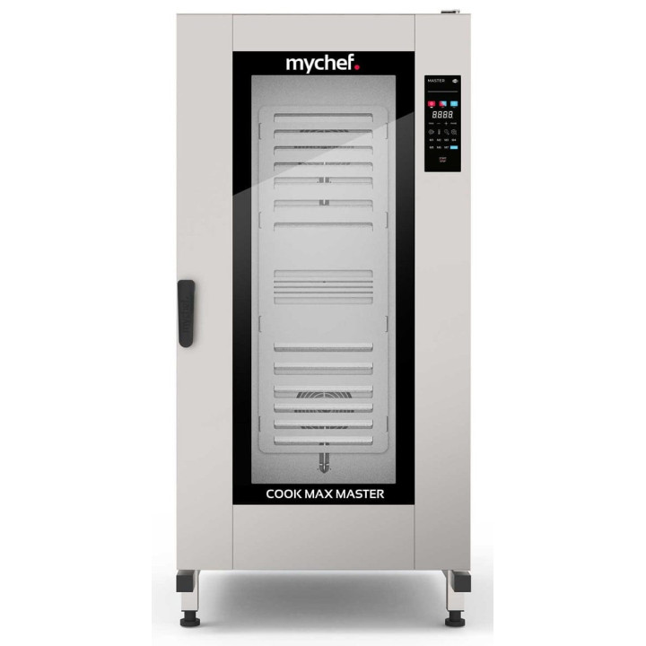 Piec konwekcyjno-parowy elektryczny | z wózkiem | automatyczny system myjący | 20xGN2/1 | 65,7 kW | 400 V | Mychef COOK MAX MAST