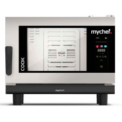 Piec konwekcyjno-parowy elektryczny | automatyczny system myjący | 4xGN1/1 | 6,3 kW | 400 V | Mychef COOK PRO 041E