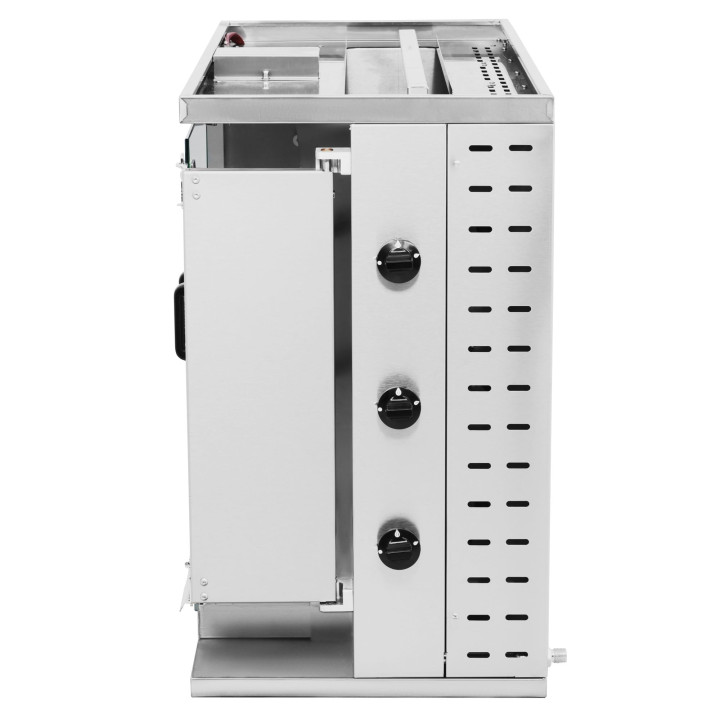 Rożen | opiekacz do kurczaków gazowy | wsad 15 kurczaków CRG3