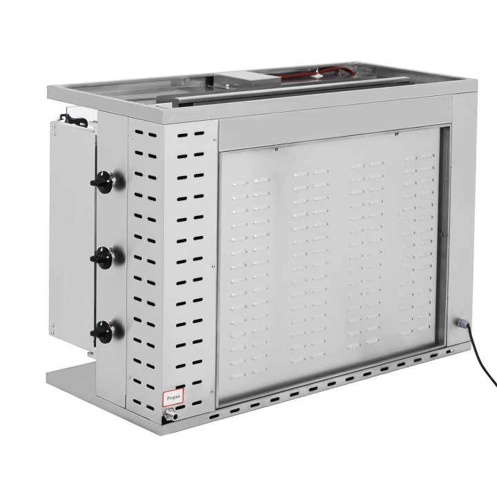 Rożen | opiekacz do kurczaków gazowy | wsad 15 kurczaków CRG3