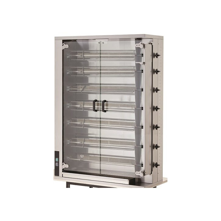 Rożen | opiekacz do kurczaków gazowy | wsad 35 kurczaków CRG7