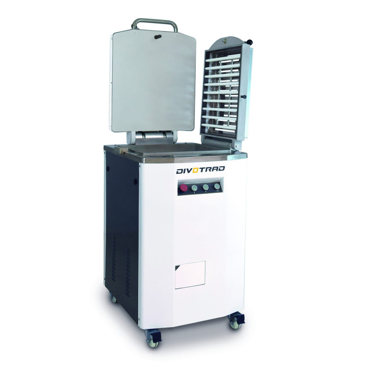 Dzielarka hydrauliczna do ciasta Divotrad | wymienne wykrojniki ciasta