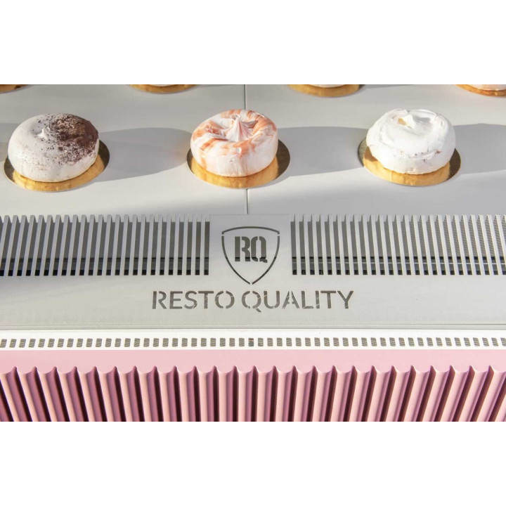 Witryna cukiernicza chłodnicza Dolce Visione Basic 900 BIANCO | 900x670x1300 mm | białe wnętrze