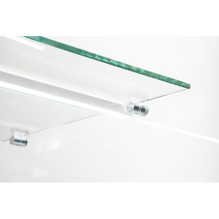 Witryna cukiernicza chłodnicza Dolce Visione Basic 900 BIANCO | 900x670x1300 mm | białe wnętrze