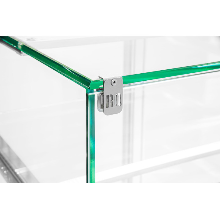 Witryna cukiernicza chłodnicza Dolce Visione Premium 900 | wnętrze ze stali nierdzewnej | 900x670x1300 mm