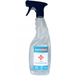 Płyn do dezynfekcji rąk i powierzchni - Antivirus 750ml
