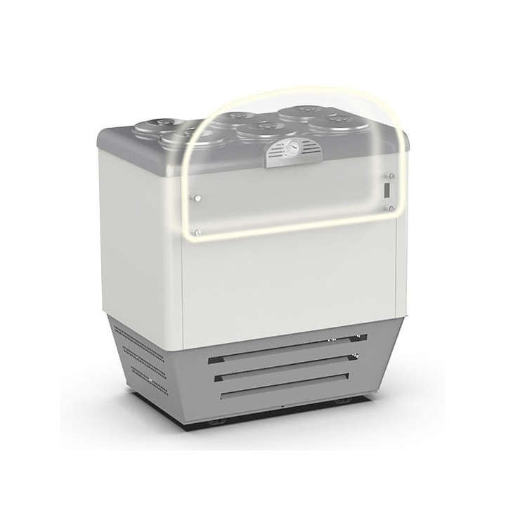 Dystrybutor do lodów 4+4 | DVN4 | 654x665x1030 mm