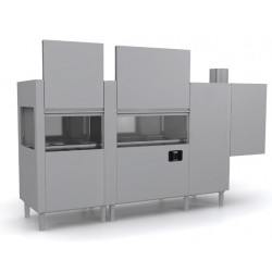 Zmywarka tunelowa KRUPPS EVOLUTION LINE | moduły mycia wstępnego, płukania końcowego, suszenia, odzysku ciepła | EVO431