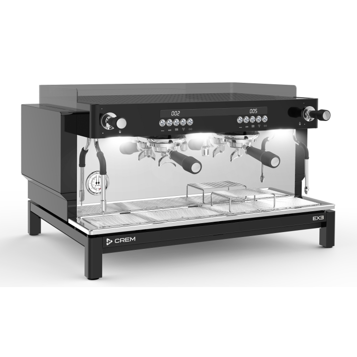 Ekspres do kawy 2-grupowy EX3 2GR B PID Smartsteam | 3,35 kW | 770x575x465 mm | Top Version