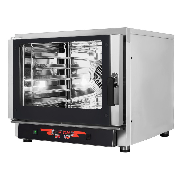 Piec konwekcyjno-parowy FED05 | 5xGN1/1 | 5x600x400 | sonda | 9 programów | 6,45kW