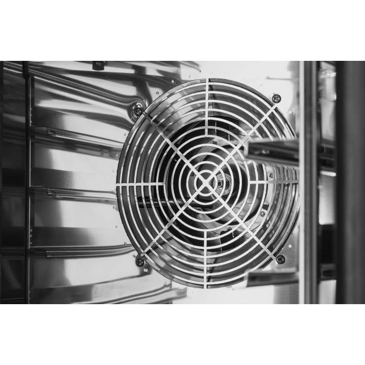 Piec konwekcyjno-parowy FED07 | 7xGN1/1 | 7x600x400 | sonda | 9 programów | 10,7kW