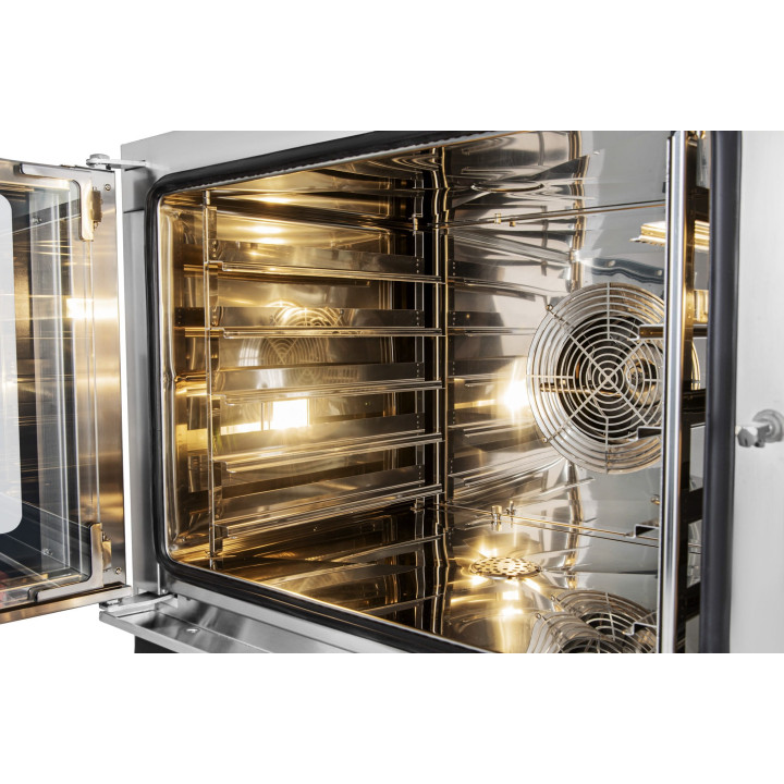 Piec konwekcyjno-parowy  FED10 | 10xGN1/1 | 10x600x400 | sonda | 9 programów | 12,7kW