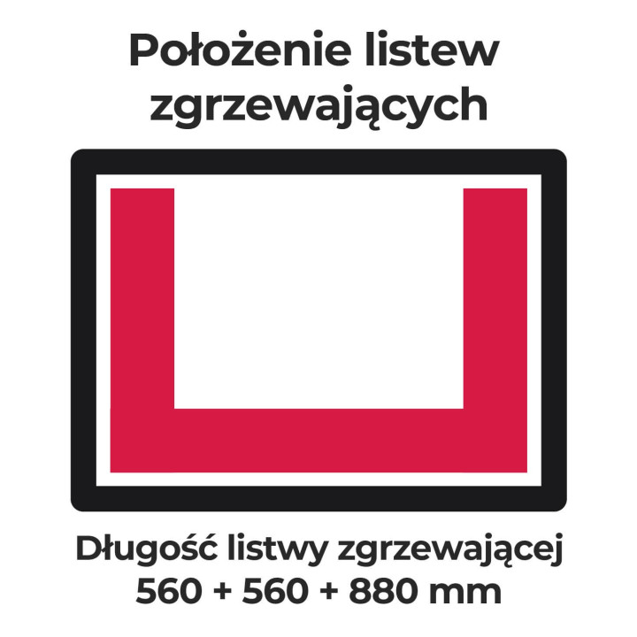 Pakowarka próżniowa komorowa iSENSOR L | wolnostojąca | listwa 560 + 560 + 880 mm | pompa BECKER 65 m3/h | 1,5 kW | 1136x707x105