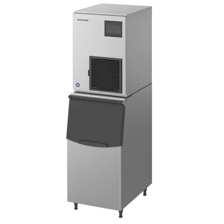 Łuskarka do lodu Hoshizaki FM-300AKE-HCN-SB | 250 kg/24h | chłodzona powietrzem | bryłki lodu