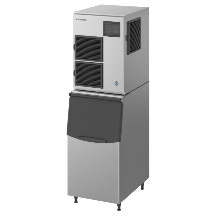 Łuskarka do lodu Hoshizaki FM-480AKE-HCN-SB | 380 kg/24h | chłodzona powietrzem | bryłki lodu
