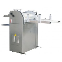 Bagieciarka piekarnicza | rogalikarka | urządzenie do produkcji francuskich bagietek | paluchów | dwa cylindry  63 cm | stal nie