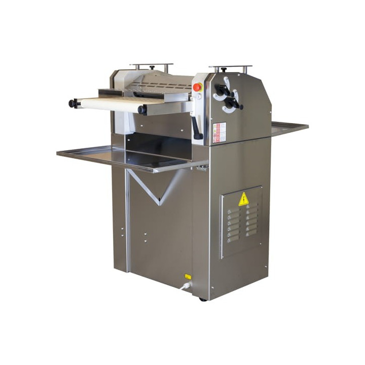 Bagieciarka piekarnicza | rogalikarka | urządzenie do produkcji bagietek | paluchów | dwa cylindry 50 cm | stal nierdzewna | FRI