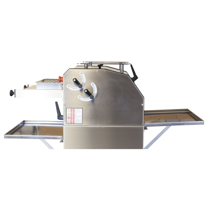 Bagieciarka piekarnicza | rogalikarka | urządzenie do produkcji bagietek | paluchów | dwa cylindry 50 cm | stal nierdzewna | FRI